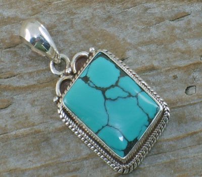 Turquoise Pendant - Small